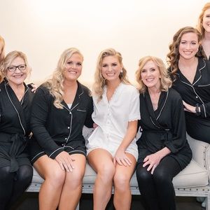 Flora Nikrooz Silk Lace White Pajama Set, Small